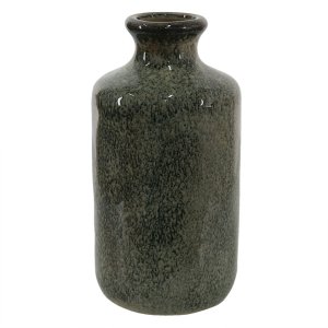 Clayre & Eef 6CE1408XL Deko Vase Grün, Braun,...