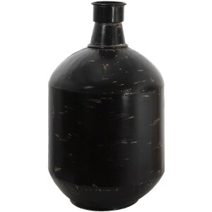 Clayre & Eef 6Y4514 Vase Schwarz Ø 24x45 cm