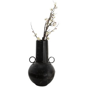 Clayre & Eef 6Y4515 Vase Schwarz Ø 26x42 cm