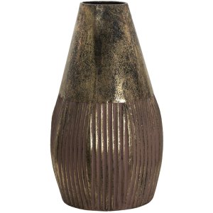 Clayre & Eef 6Y4519 Vase Kupferfarbig Ø 22x38 cm