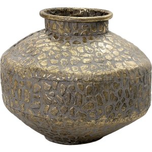 Clayre & Eef 6Y4528 Vase Goldfarbig Ø 27x21 cm