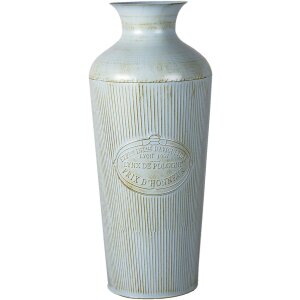 Clayre & Eef 6Y4624 Deko Vase Blau Ø 22x47 cm