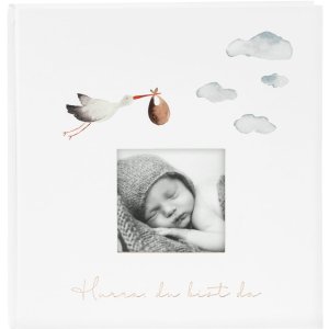 Goldbuch Babyalbum Hurra Du bist da 30x31 cm 60...