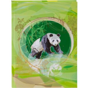 Goldbuch Notizbuch The Panda 15x22 cm 200 weiße Seiten