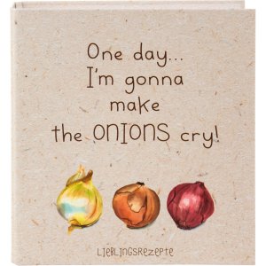 Goldbuch Rezeptordner ONIONS 21x24 cm 25 bedruckte...