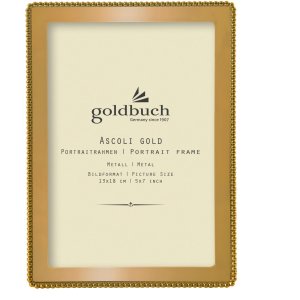 Goldbuch Metall-Fotorahmen Ascoli Gold 13x18 cm...