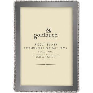 Goldbuch Metall-Fotorahmen Ascoli silber 13x18 cm