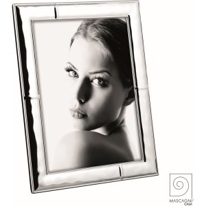 Mascagni A1338 Metall-Fotorahmen Retro 20x25 cm silber...