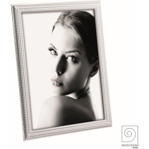 Mascagni A1339 Metall-Fotorahmen Pattern 20x25 cm silber...