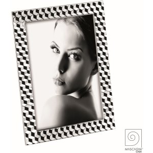 Mascagni A1531 Metall-Portraitrahmen Geometric 13x18 cm...