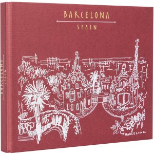 Panodia Spiralalbum Excapade Barcelone 27,5x23,2 cm 60...