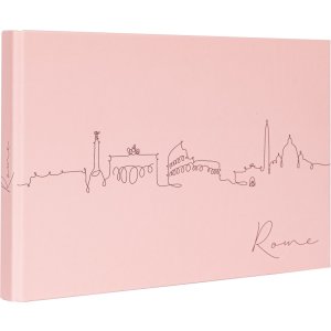 Panodia Fotoalbum Rome Rosa 33,8x23,2 cm 60 Seiten...