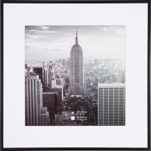 Henzo Aluminiumrahmen Manhattan schwarz 40x40 cm mit...