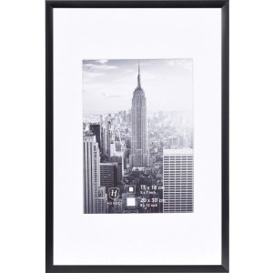 Manhattan Alurahmen 20x30 cm in schwarz