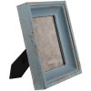 Clayre & Eef 2F0861 Cadru albastru 21x6x26 cm - 10x15 cm