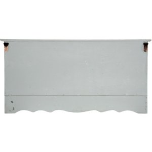 Clayre & Eef 5H0571 Raft de perete 80x15x40 cm albastru dulap de depozitare din lemn