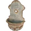 Clayre & Eef 5Y1097 Fântână decorativă de perete gri 46x24x69 cm