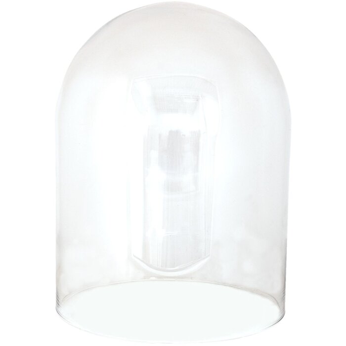 Clayre & Eef 6GL3549 Borcan clopot din sticlă Ø 23x31 cm Sticlă Transparent