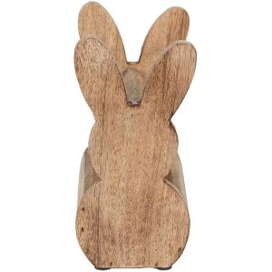 Clayre & Eef 6H2157L Cutie din lemn Rabbit Brown 16x12x25 cm