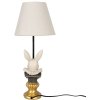 Clayre & Eef 6LMC0056 Lampă de masă Rabbit Beige Ø 22x57 cm