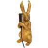 Clayre & Eef 6LMP748 Lampă de masă rabbit gold 13x17x36 cm E27 max 60W