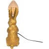 Clayre & Eef 6LMP748 Lampă de masă rabbit gold 13x17x36 cm E27 max 60W