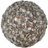 Clayre & Eef 6PR4782 Deco Ball de culoare argintie Ø 10 cm