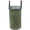 Clayre & Eef 6Y4773 Ghiveci de flori pentru interior verde, maro 36x18x25 - 30x15x23 cm