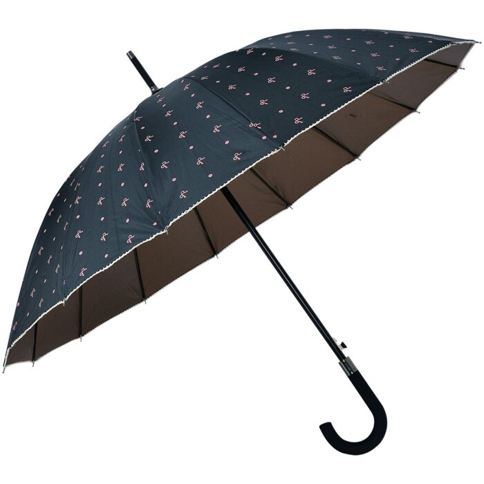 Clayre & Eef JZUM0031Z Umbrelă adulți negru Ø 98 cm