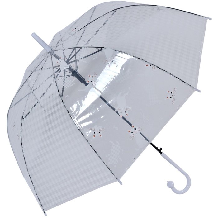 Clayre & Eef JZUM0055W Umbrelă adulți alb 60 cm