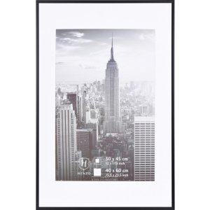 Henzo Aluminiumrahmen Manhattan 40x60 cm Schwarz mit...