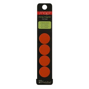 Magnete SNAP COLOR stark 4er Packung in orange