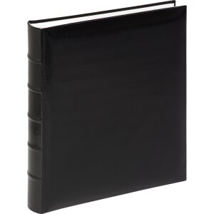 Walther Classic Fotoalbum 30x37 cm schwarz 80 weiße...