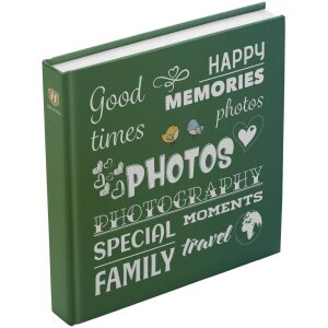 Henzo Album foto Jumbo Wording verde 30x30 cm 100 pagini...