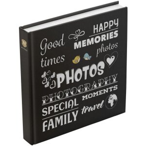 Henzo Album foto Jumbo Wording negru 30x30 cm 100 pagini...