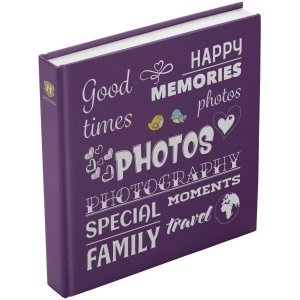 Henzo Album foto Jumbo Wording violet 30x30 cm 100 pagini...