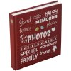 Henzo Album foto Jumbo Wording 30x30 cm 100 pagini albe glassine