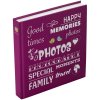 Henzo Album foto Jumbo Wording 30x30 cm 100 pagini albe glassine