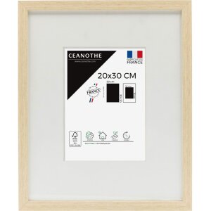 Ceanothe cadru din lemn Wild 40x50 cm natural