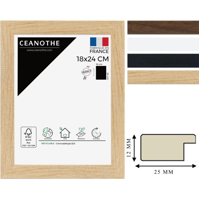 Ceanothe cadru Eternel MDF bloc profil 2,5 cm la 50x70 cm orizontal de mare