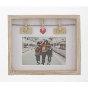 Hama cadru foto din lemn Best Friends 10x15 cm stejar