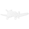 ZEP staniu semn PLANE 50x18x0.4 cm perete decor avion