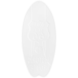 ZEP tin semn SURF 23x53x0.4 cm Surfboard Historic Route