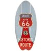 ZEP tin semn SURF 23x53x0.4 cm Surfboard Historic Route