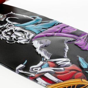 ZEP decor de perete SKATE 16.5x55x6.5 cm Skateboard Angry...