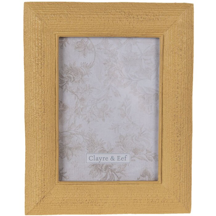 Clayre & Eef 2F0918 Rama foto 20x2x25 cm - 13x18 cm Culoare aurie