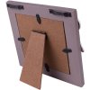 Clayre & Eef 2F0967 Cadru foto 14x1x14 cm - 10x10 cm Gri - Alb