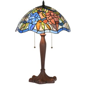 Clayre & Eef 5LL-1204 Lampă de masă Tiffany Ø...