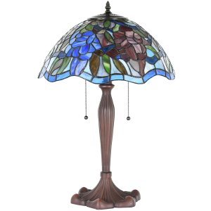 Clayre & Eef 5LL-1204 Lampă de masă Tiffany Ø...