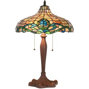 Clayre & Eef 5LL-1208 Lampă de masă Tiffany Ø...